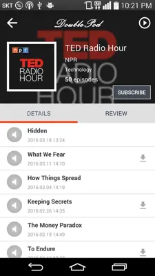 DoublePod android App screenshot 1