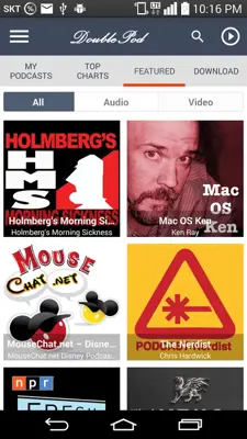 DoublePod android App screenshot 3