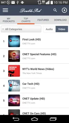 DoublePod android App screenshot 4